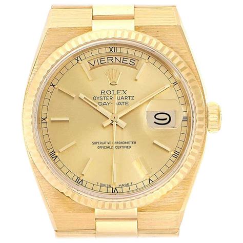 gold rolex oyster quartz|rolex oyster quartz for sale.